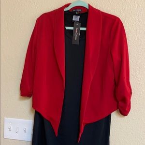 Red blazer
